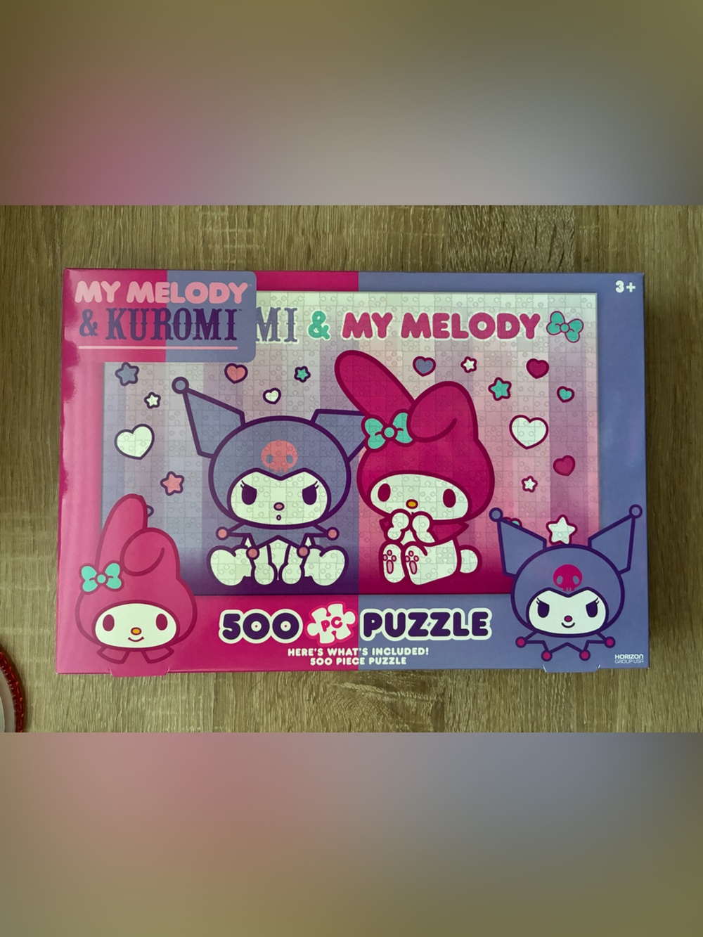 My Melody and Kuromi and Hello Kitty Bundle - Puzzle and Stickers - Picture 2 of 12